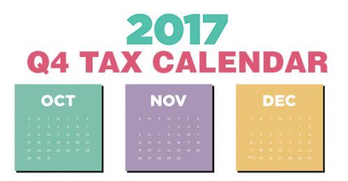 Employers 2017 Tax Due Dates