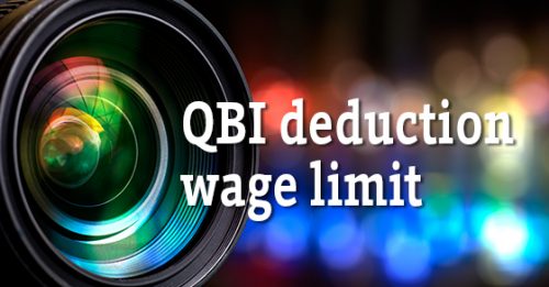 qualified business income wage limit