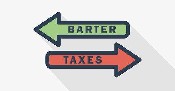 taxes on a barter exchange