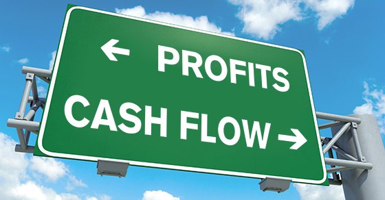 business profitability versus operating cash flow
