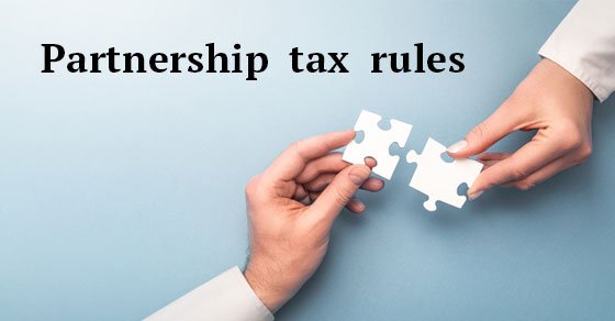 Partnership tax rules 