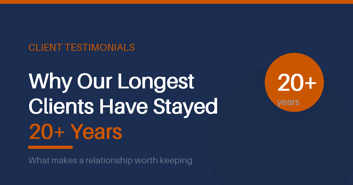 Why long term clients stay with Accounting Freedom for 20 plus years