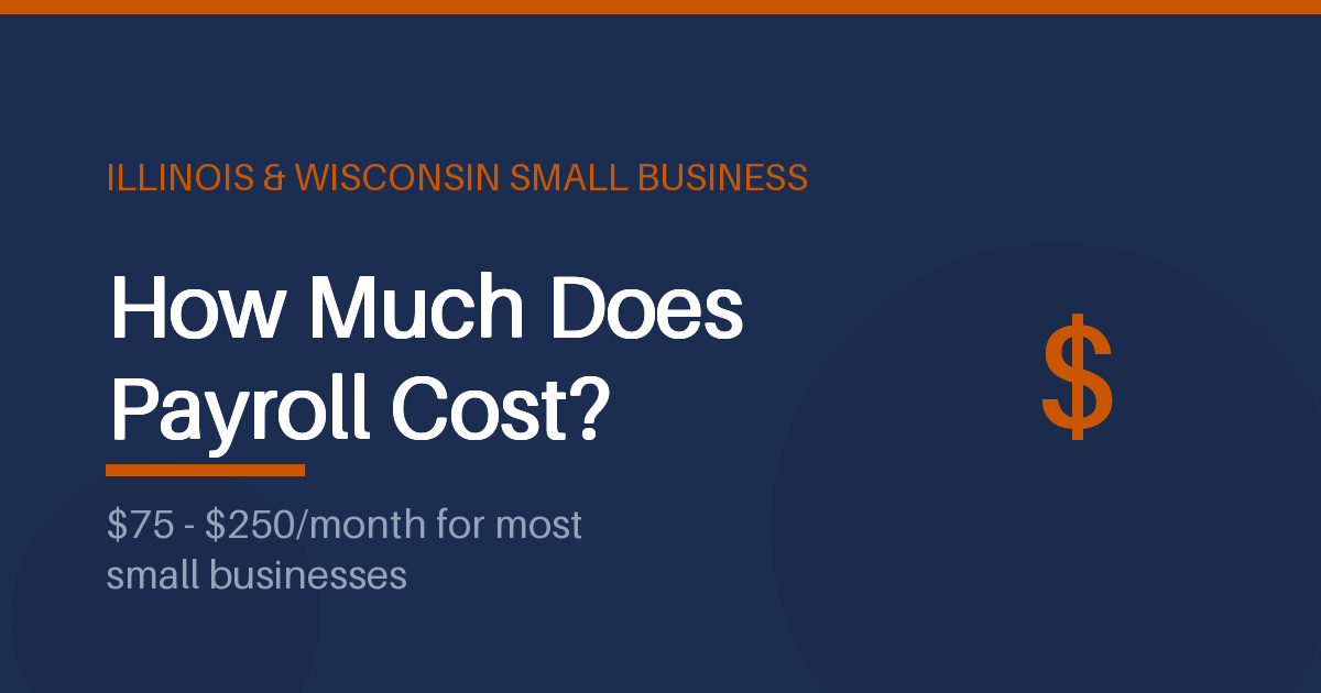 How much does payroll cost for a small business in Illinois