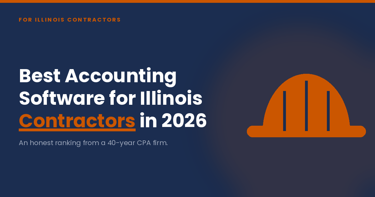 Accounting Freedom featured image ranking the best accounting software for Illinois contractors in 2026.